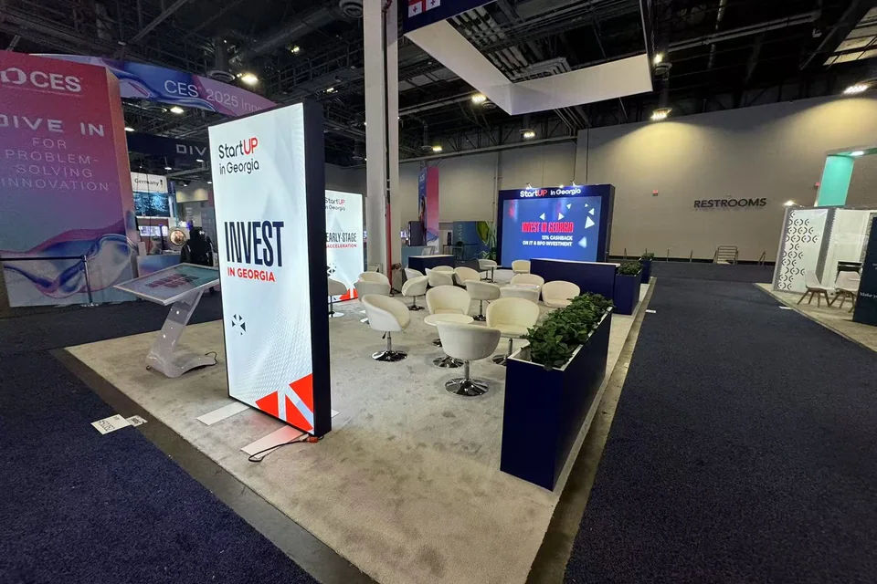Georgia GITA booth completed for CES 2025