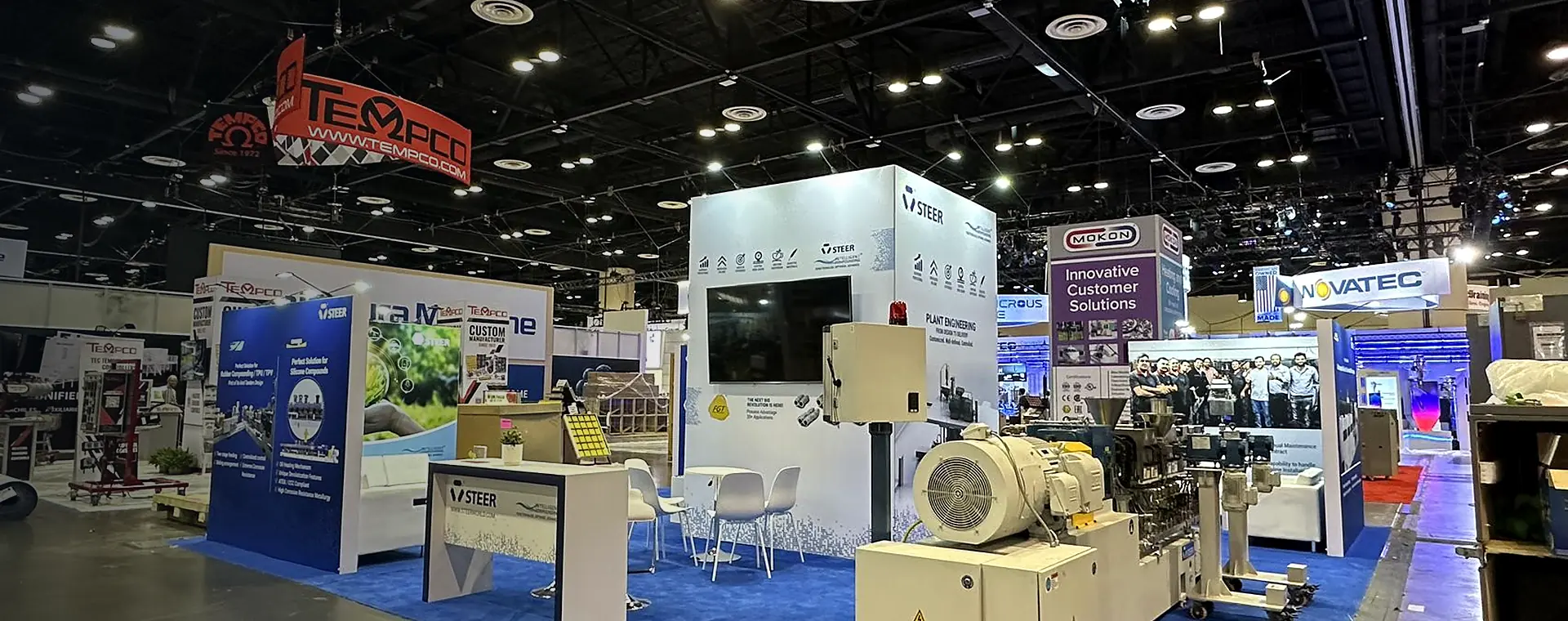 King Exhibits 30 by 30 booth project at NPE in Orlando
