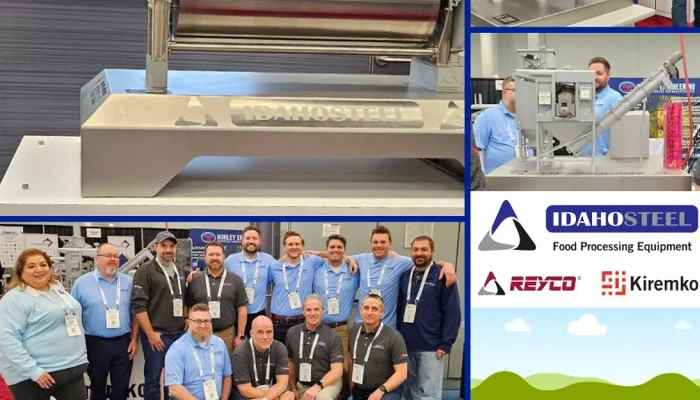 Food Northwest Process and Packaging Expo booth with food processing equipment exhibitors