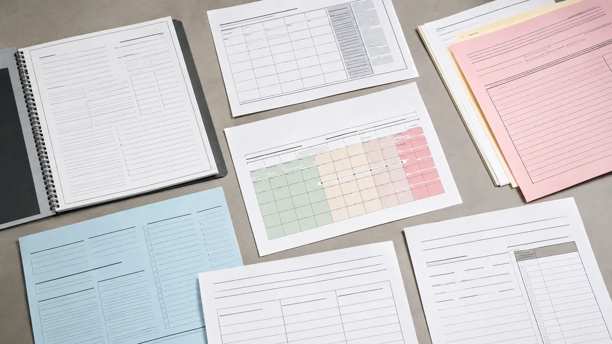 Event manuals and service order deadlines organized for an Oregon Convention Center booth project