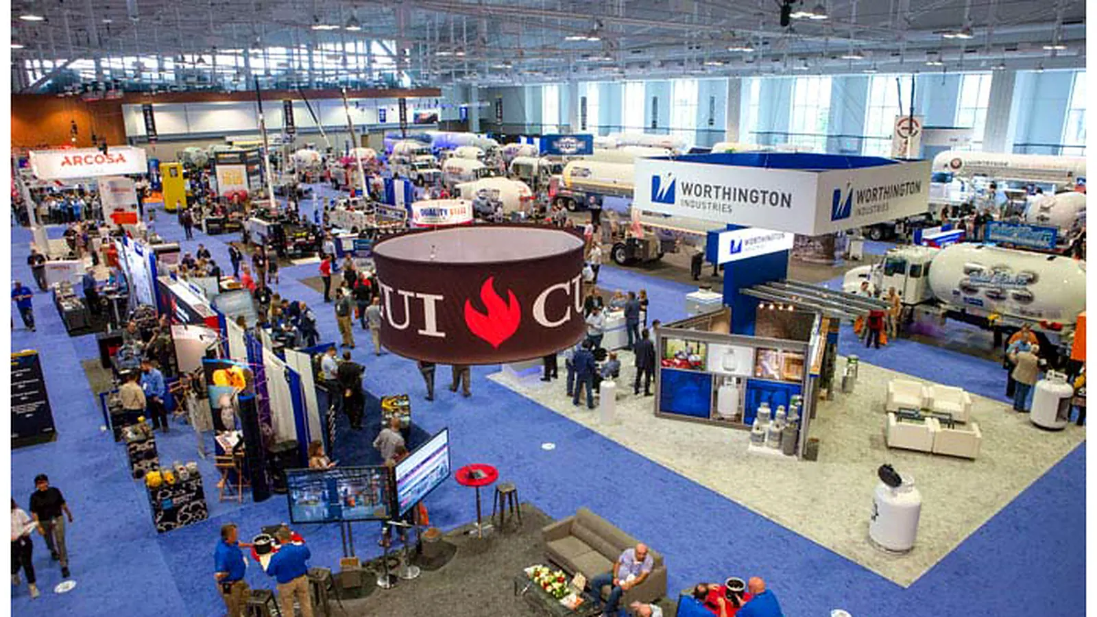 NPGA Southeastern Convention and International Propane Expo exhibit floor in Nashville