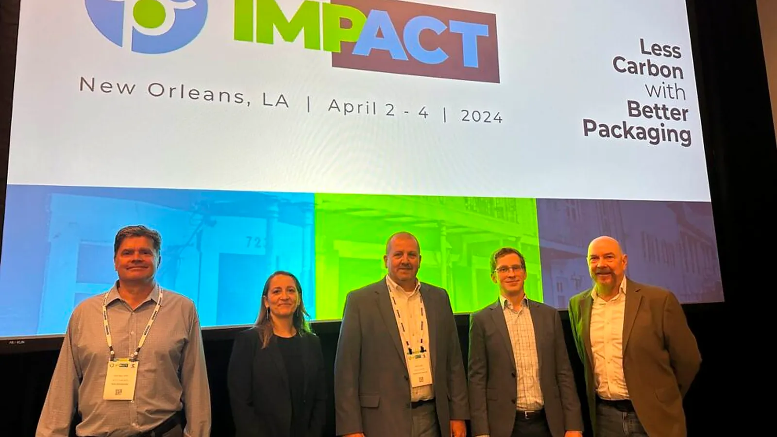 SPC Impact conference session with sustainable packaging industry participants