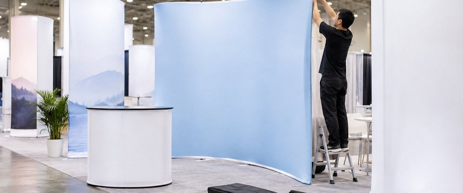 10x30 trade show booth rental layout