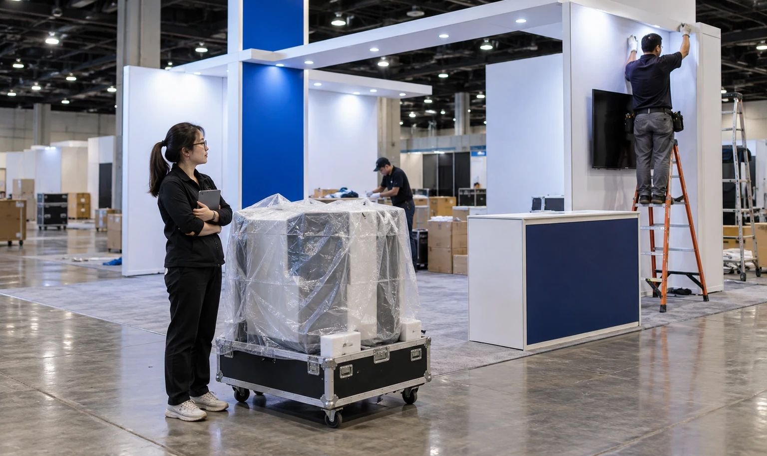 10x30 trade show booth rental related trade show booth option