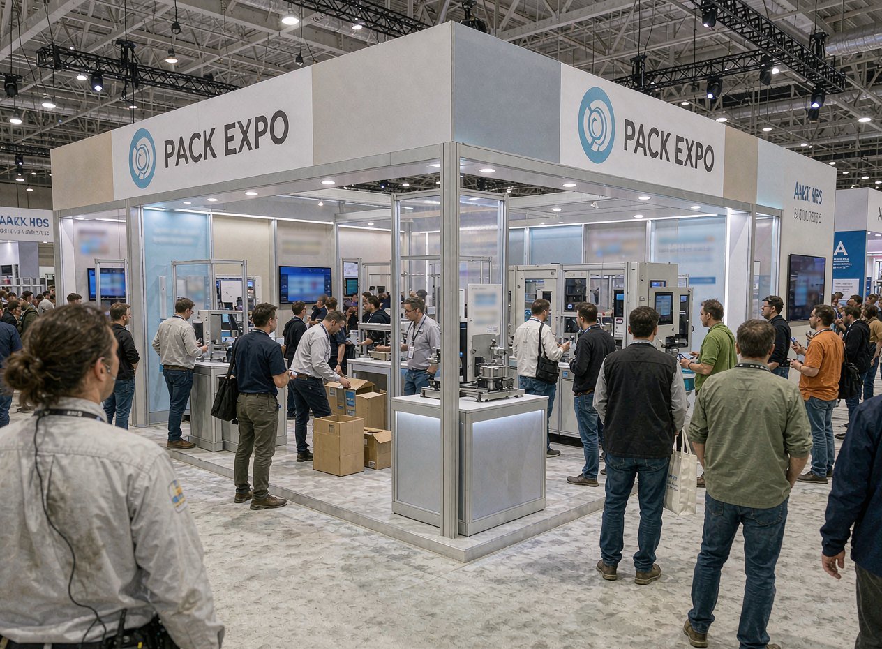 Senzani — 20×30 Exhibit at PACK EXPO 2025 - King Exhibits trade show booth