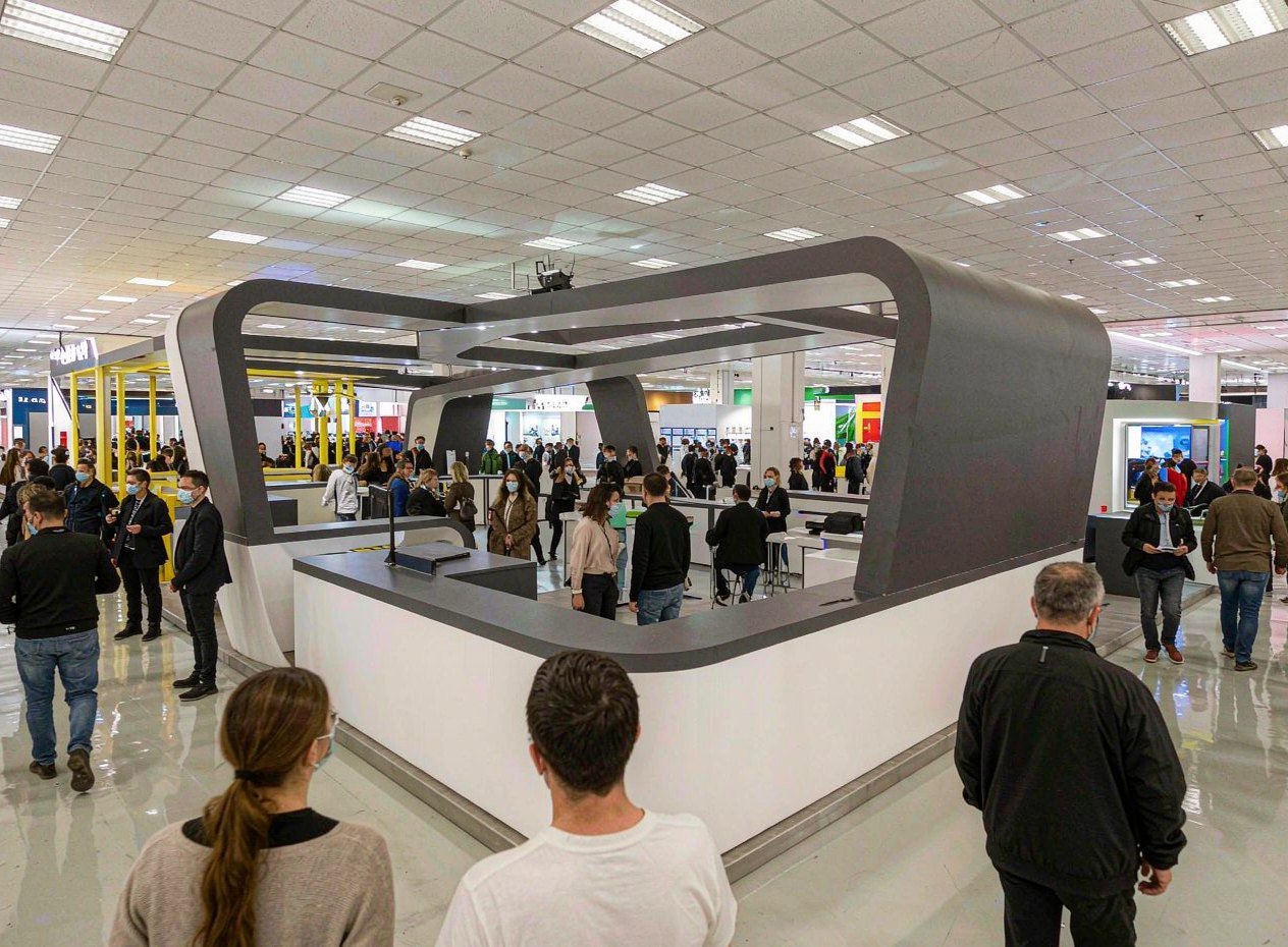 STEER — 30×30 Exhibit at NPE 2024 - King Exhibits trade show booth