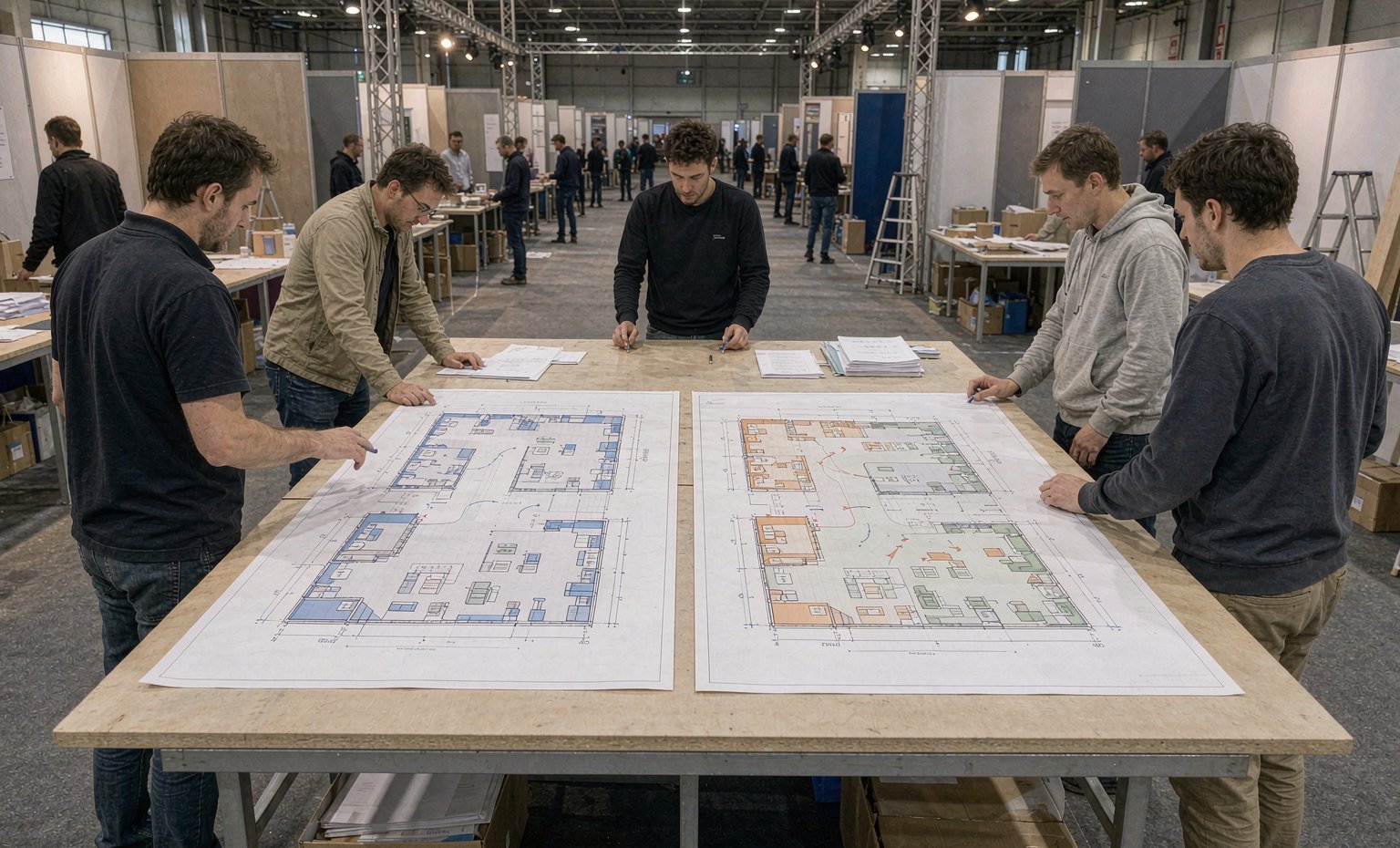 Test the Layout During the Busiest Show Period - King Exhibits trade show booth
