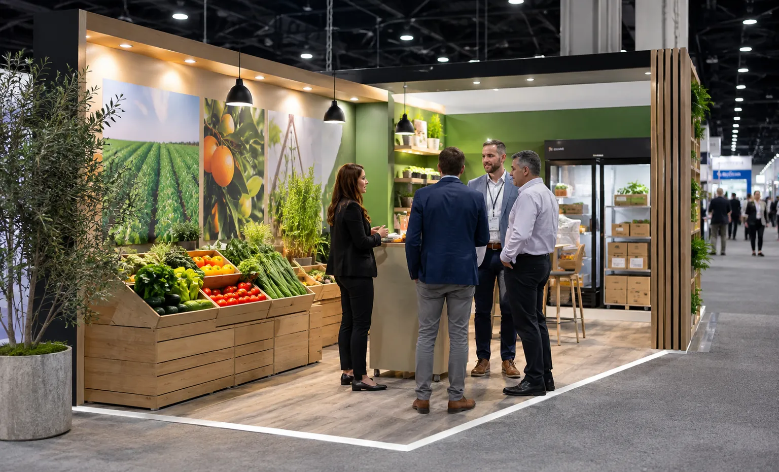 the-global-produce-and-floral-show-booth-rental related product trade show exhibit visual