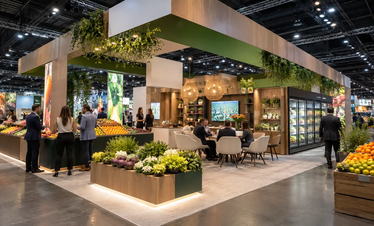 the-global-produce-and-floral-show-booth-rental related product trade show exhibit visual