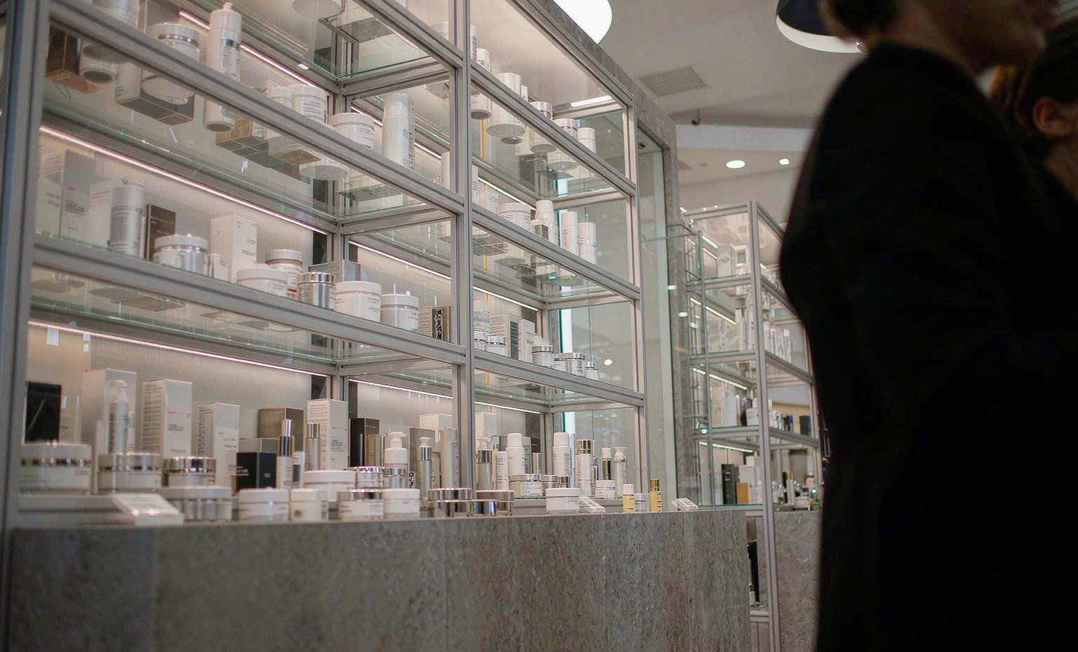 Fresh product at the front - King Exhibits trade show booth