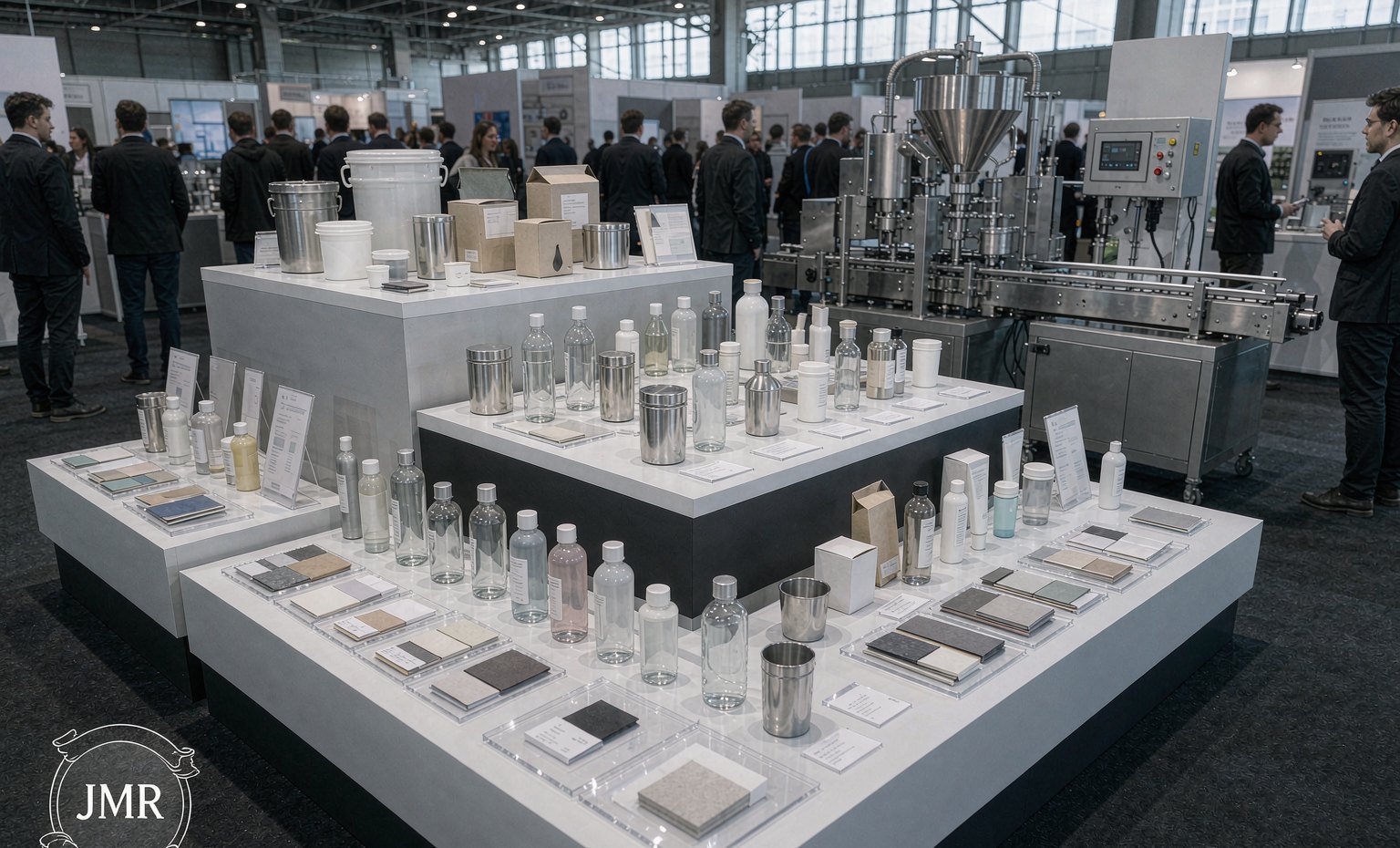 Materials and Containers - King Exhibits trade show booth