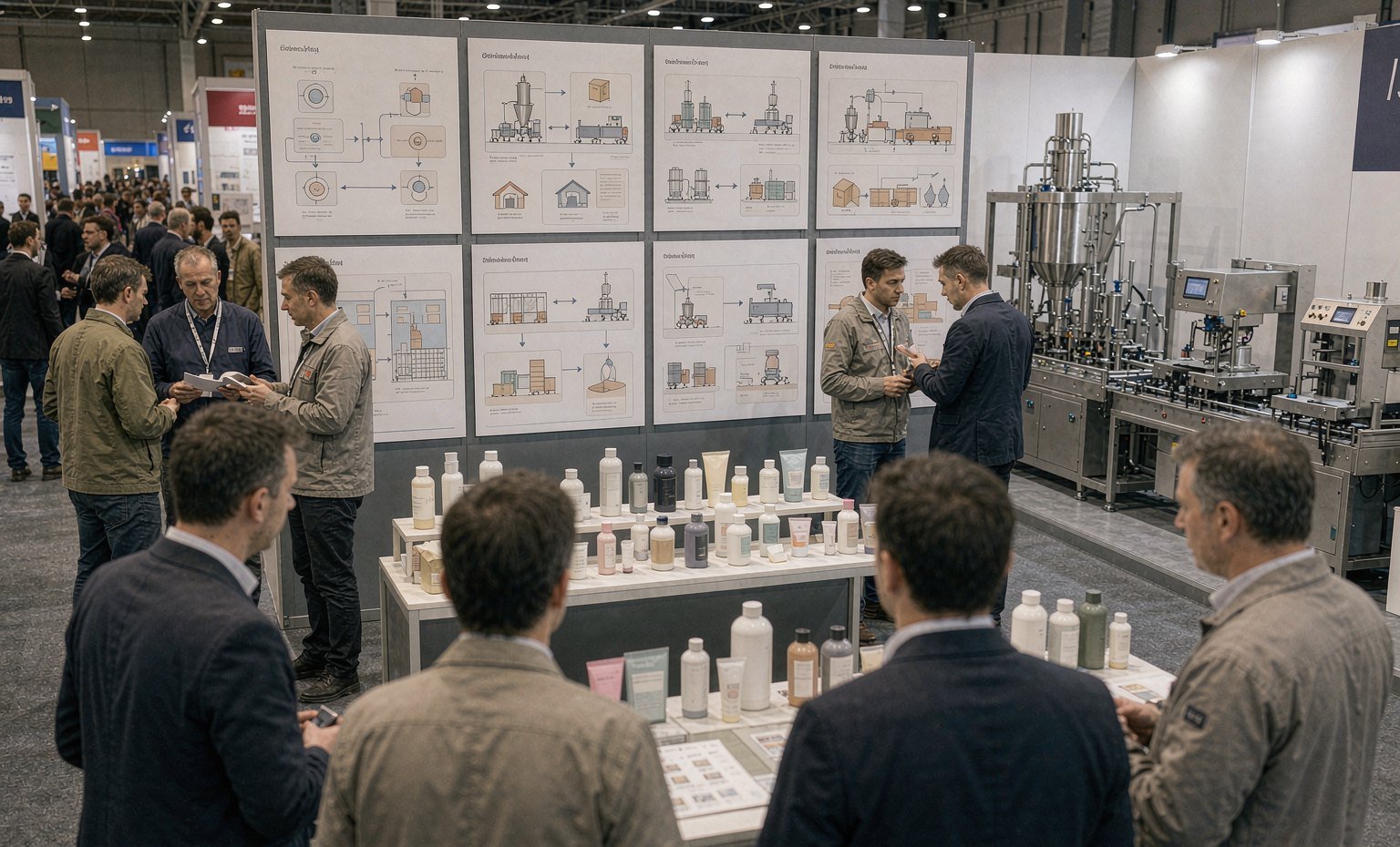 Contract Packaging and Line Services - King Exhibits trade show booth