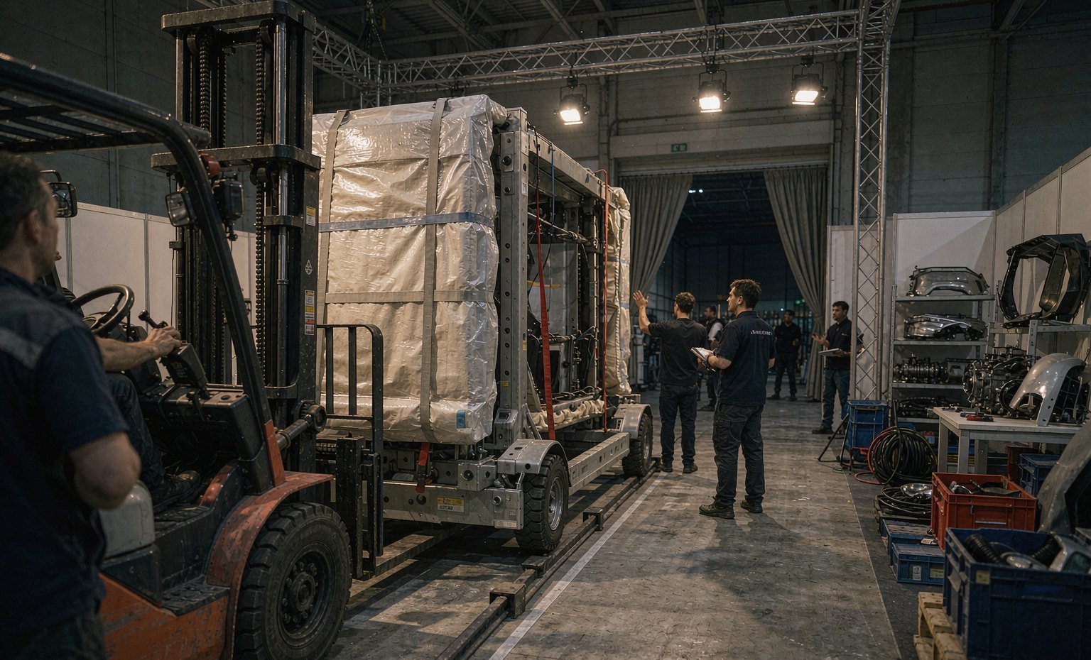 Plan the Vehicle Move Before Closing the Booth Design - King Exhibits trade show booth