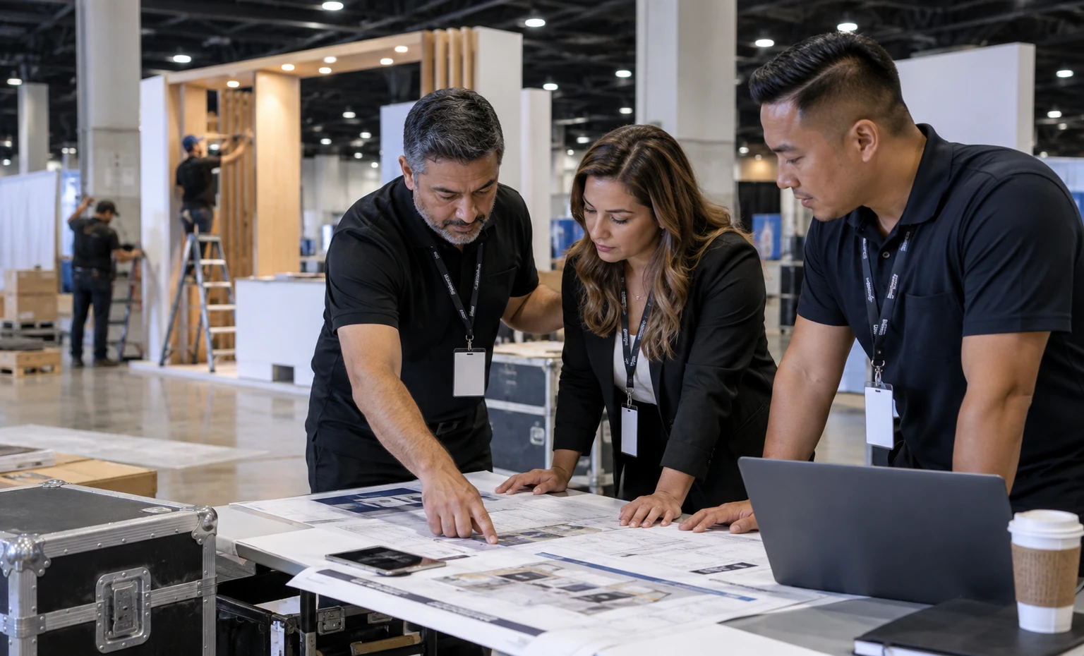 mdandm-west-booth-rental content trade show exhibit visual