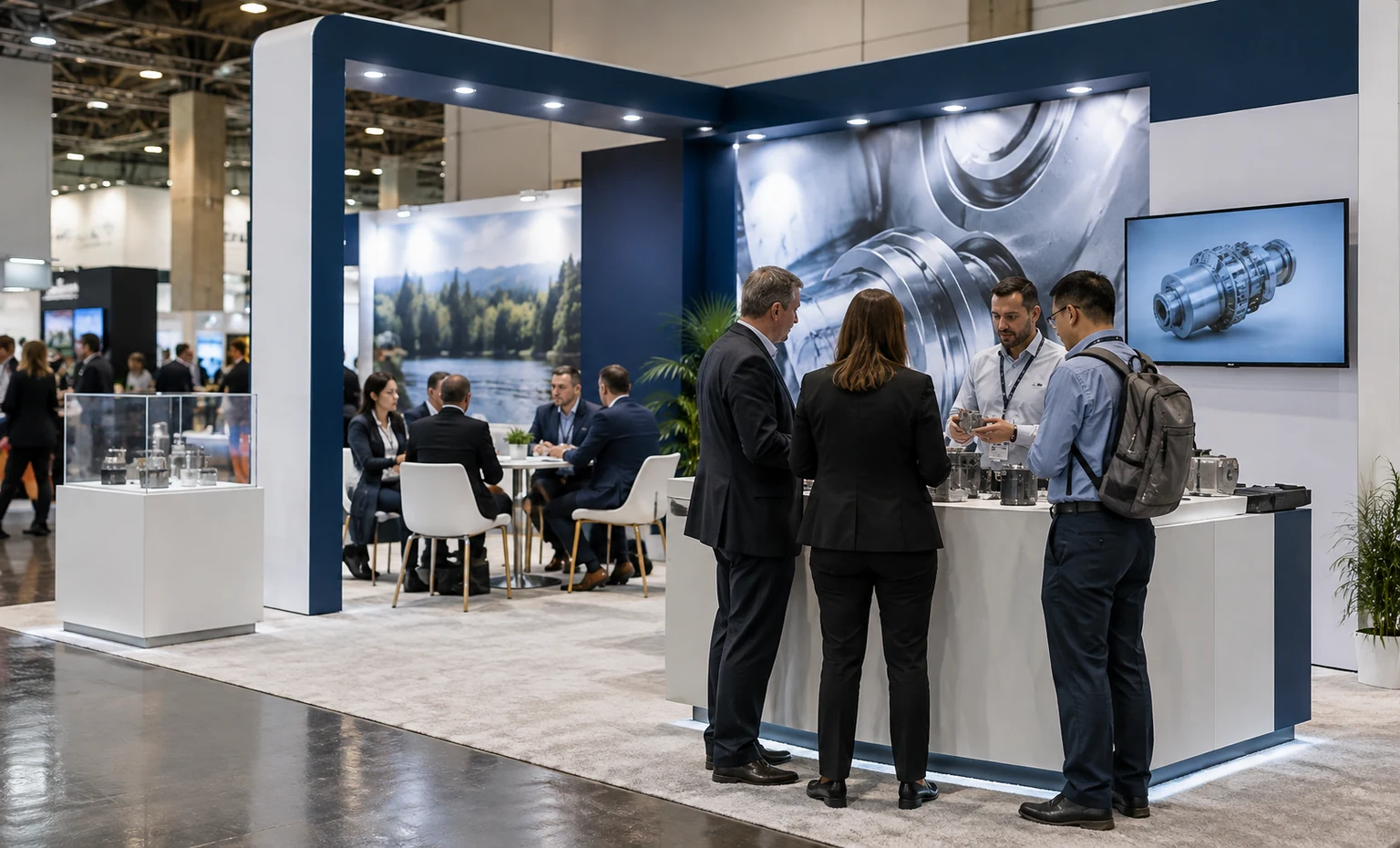 supplyside-west-booth-rental company advantage trade show exhibit visual
