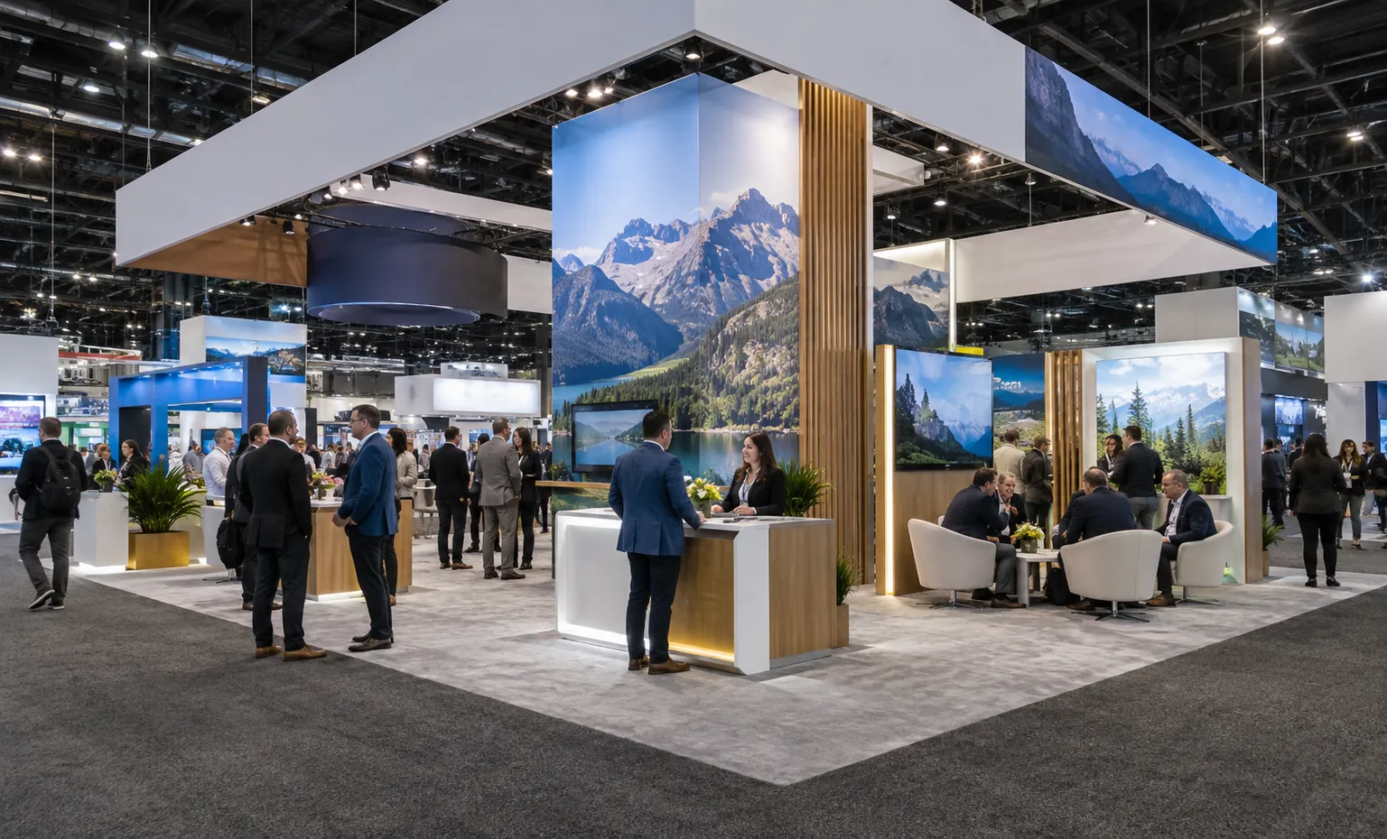 verticon-booth-rental related product trade show exhibit visual