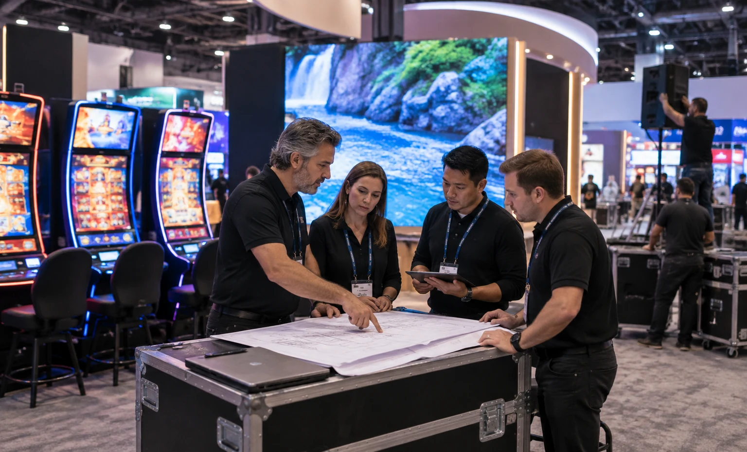 g2e-global-gaming-expo-booth-rental content trade show exhibit visual