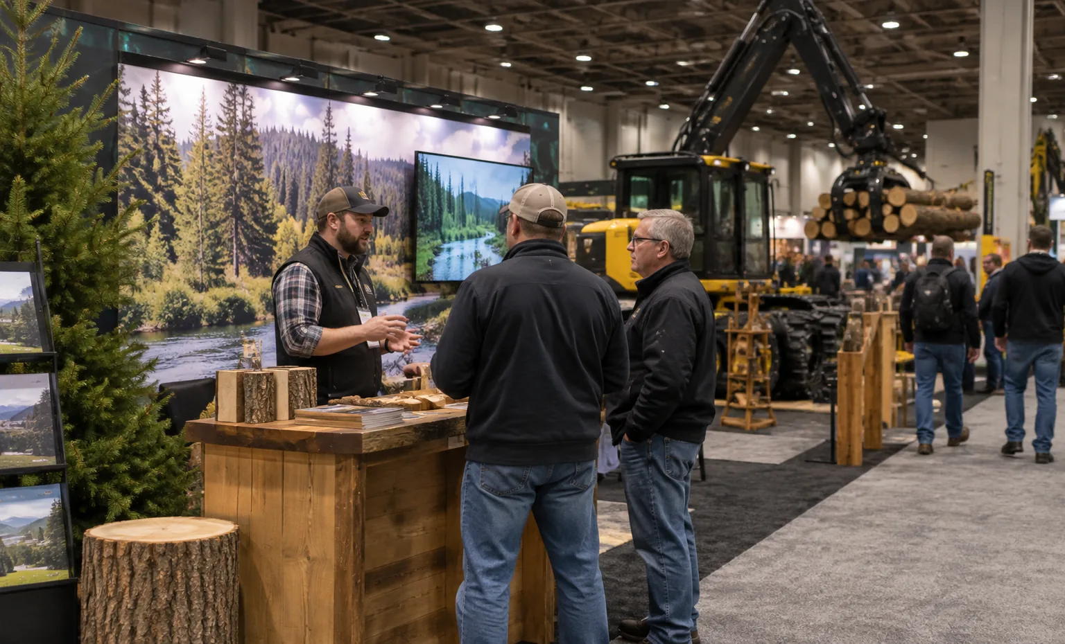 northeastern-forest-products-equipment-exposition-booth-rental content trade show exhibit visual