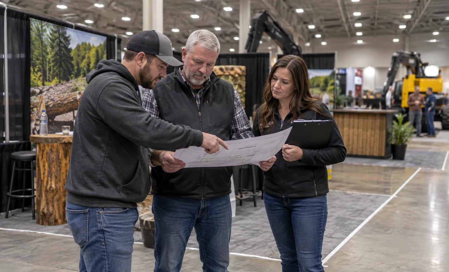 northeastern-forest-products-equipment-exposition-booth-rental vertical product trade show exhibit visual
