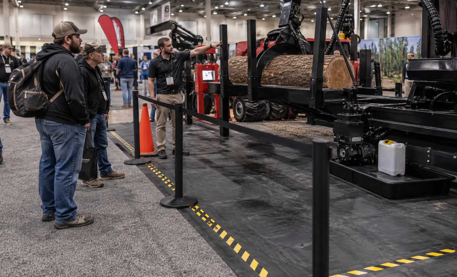 northeastern-forest-products-equipment-exposition-booth-rental vertical product trade show exhibit visual