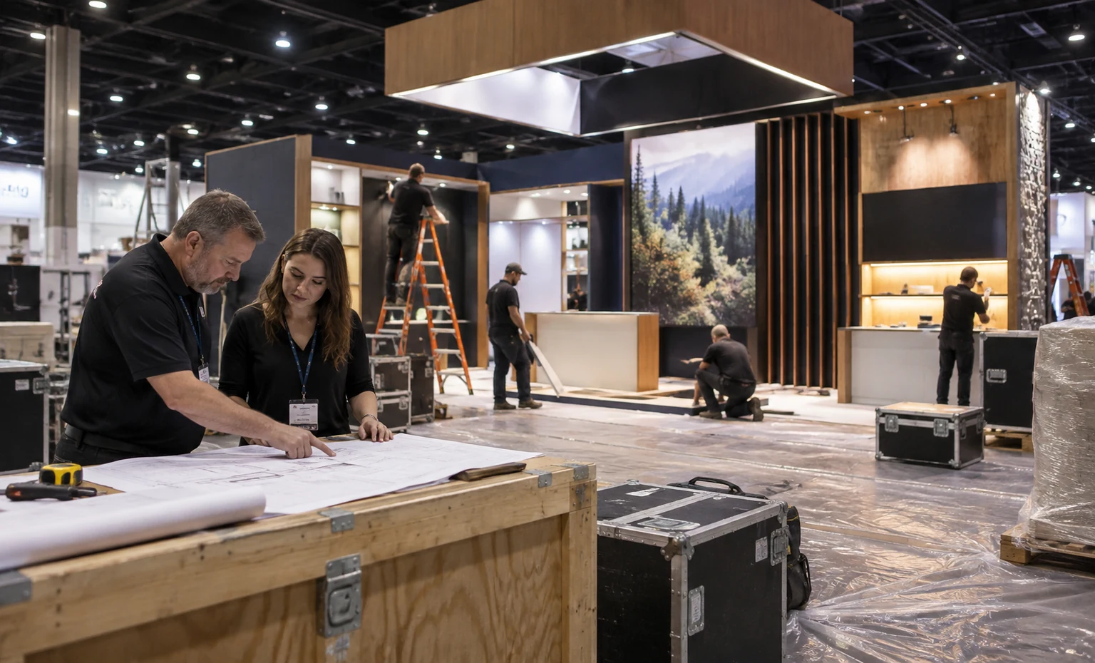 nra-annual-meetings-and-exhibits-booth-rental company advantage trade show exhibit visual