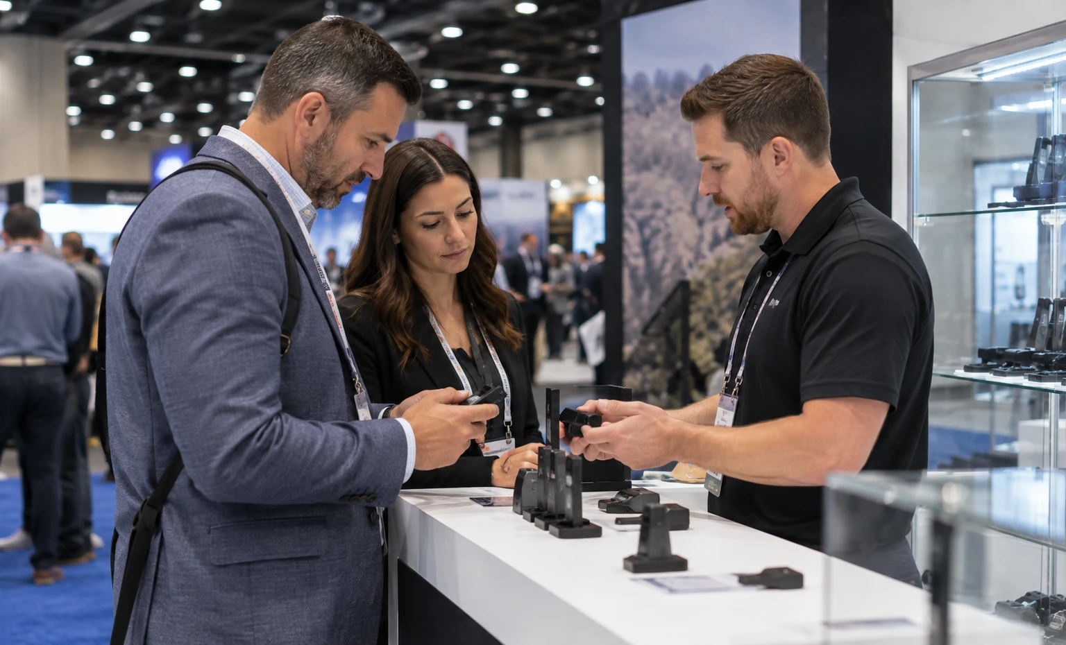 nra-annual-meetings-and-exhibits-booth-rental vertical product trade show exhibit visual