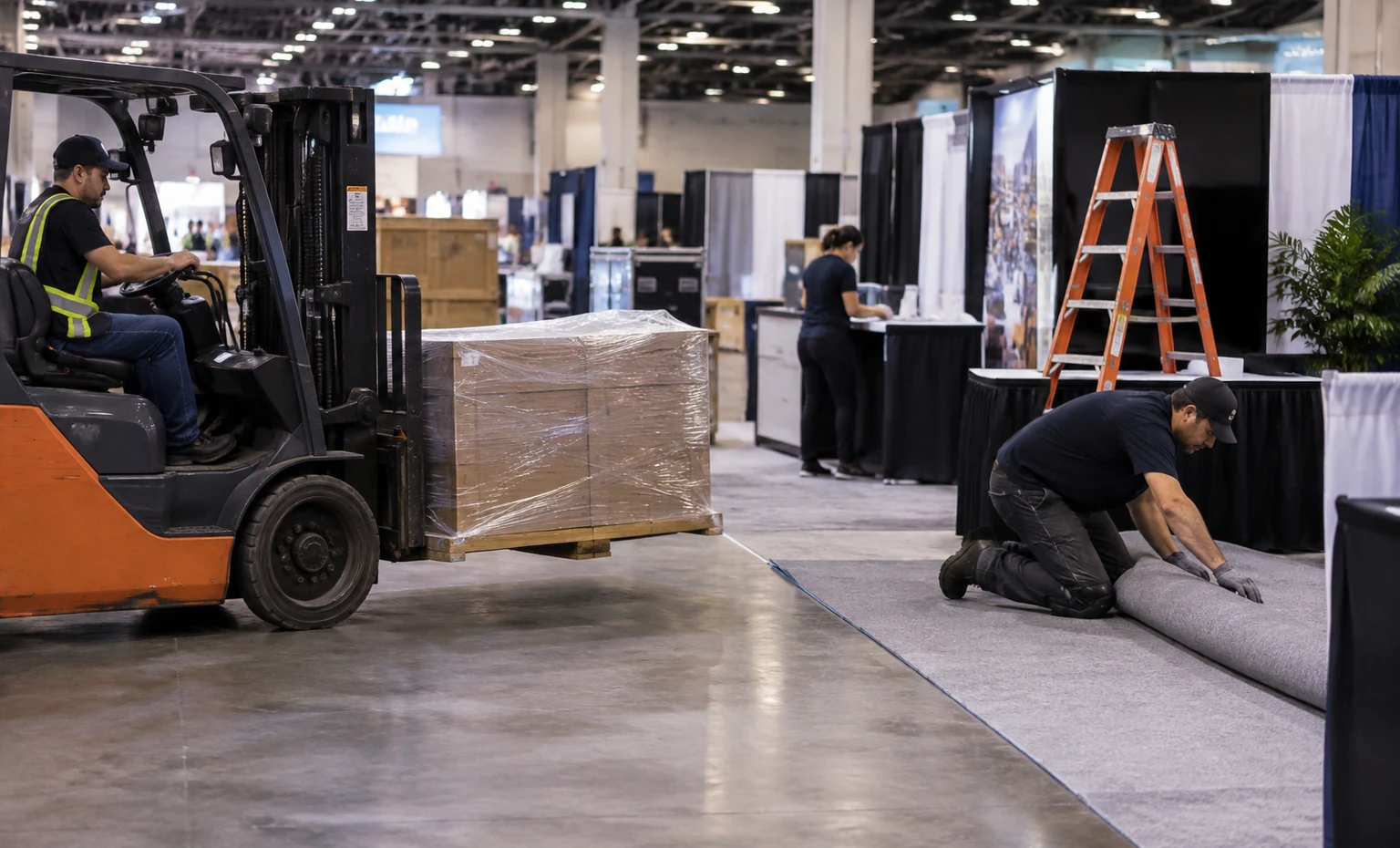 nra-annual-meetings-and-exhibits-booth-rental vertical product trade show exhibit visual