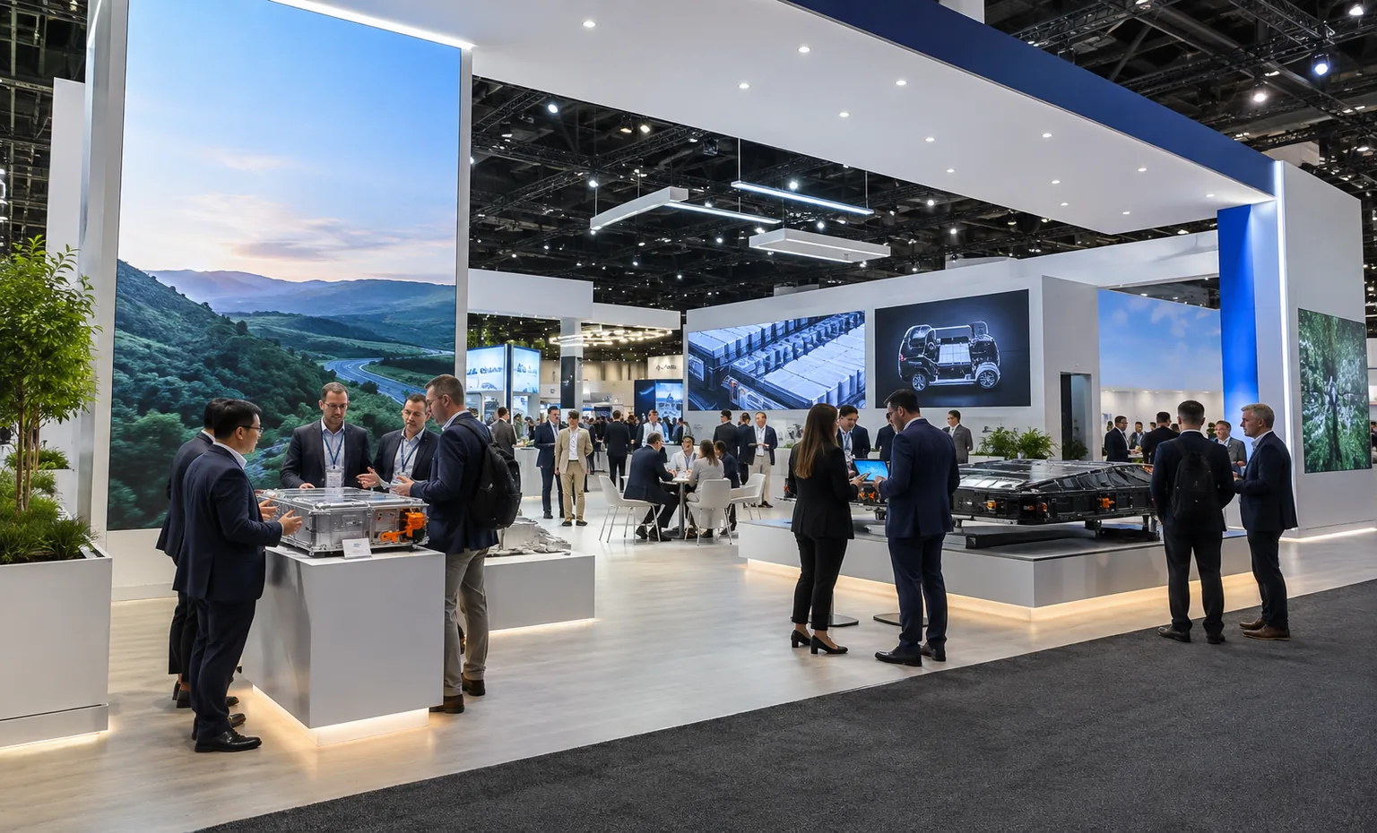 the-battery-show-booth-rental related product trade show exhibit visual