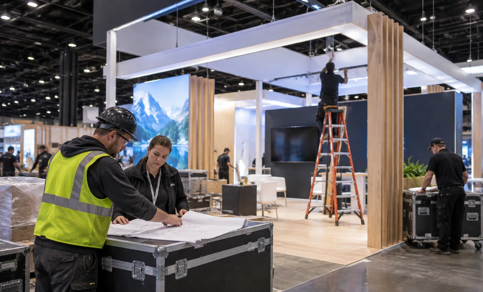ash-annual-meeting-and-exposition-booth-rental company advantage trade show exhibit visual