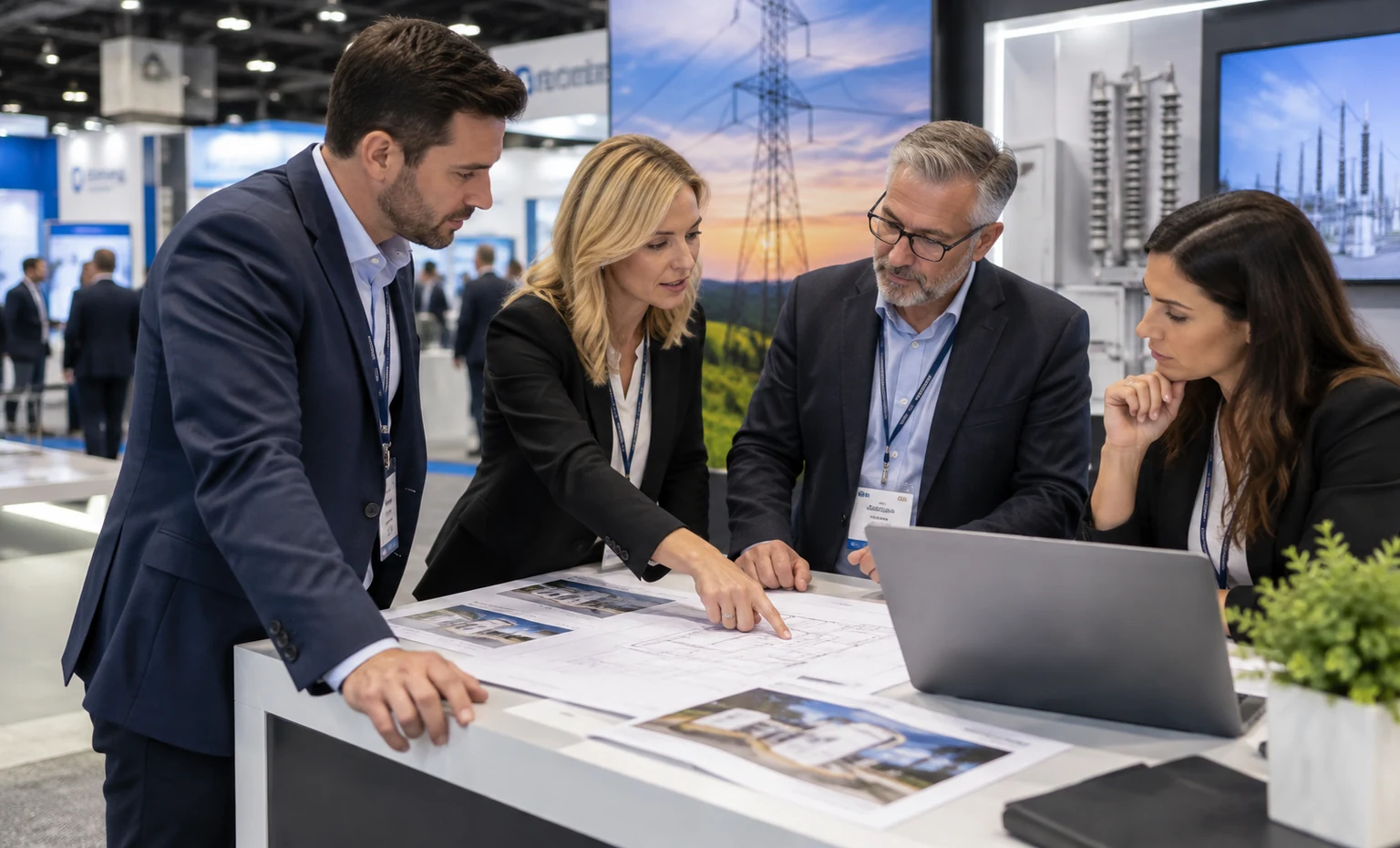distributech-international-booth-rental image banner trade show exhibit visual