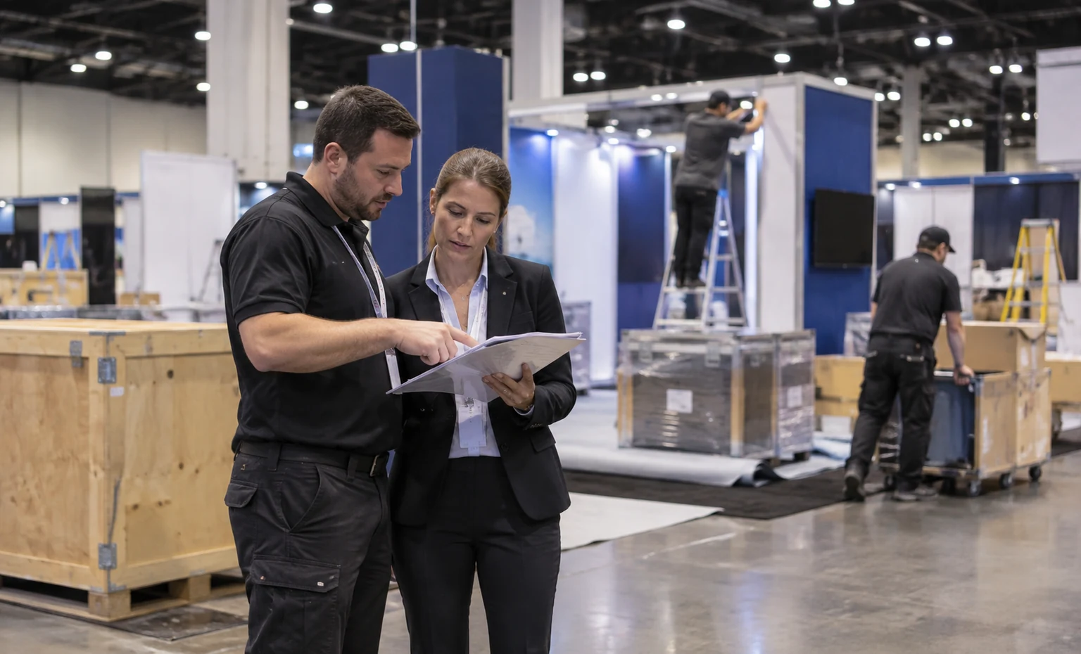 national-safety-council-congress-and-expo-booth-rental vertical product trade show exhibit visual