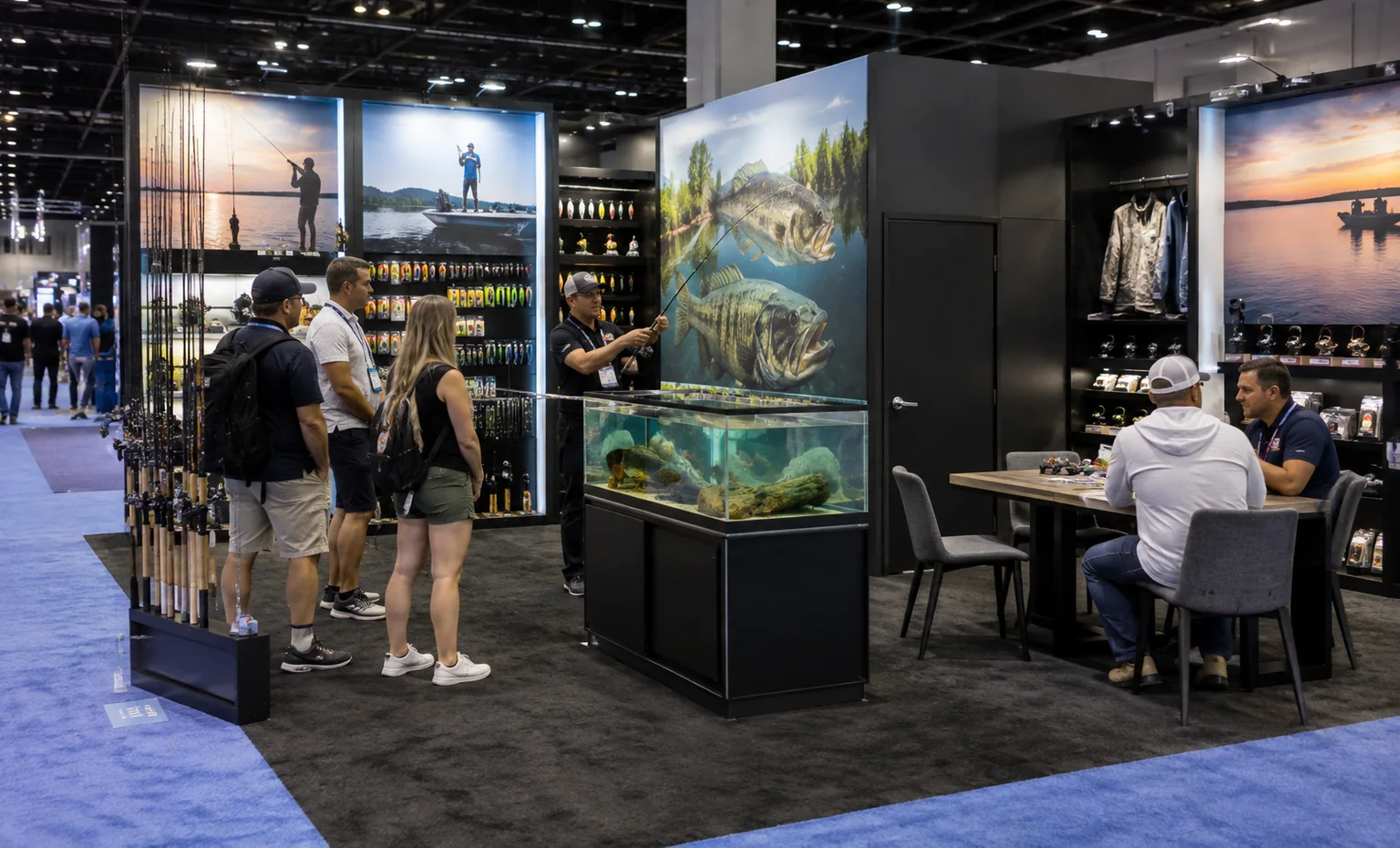 icast-booth-rental related product trade show exhibit visual