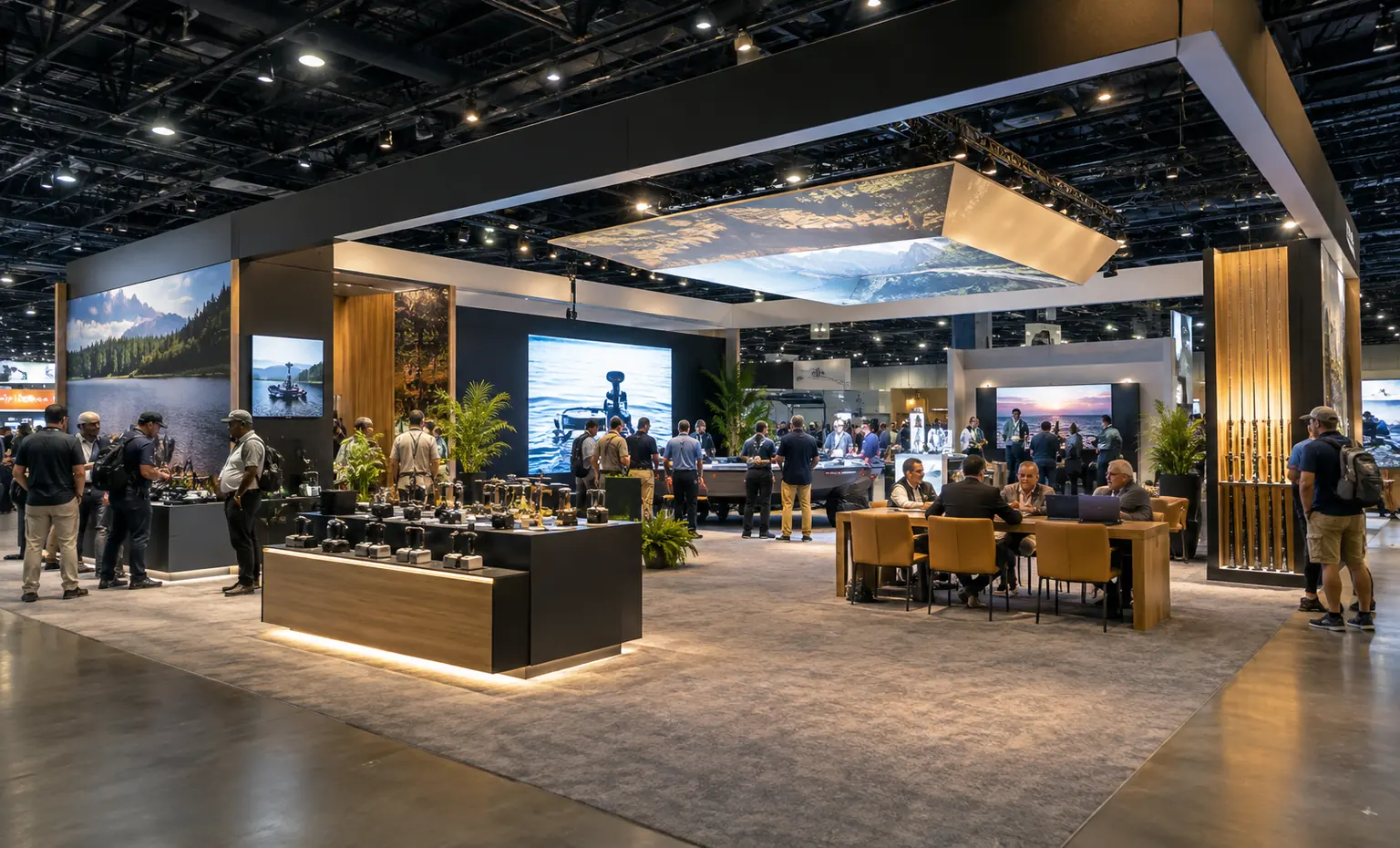icast-booth-rental related product trade show exhibit visual