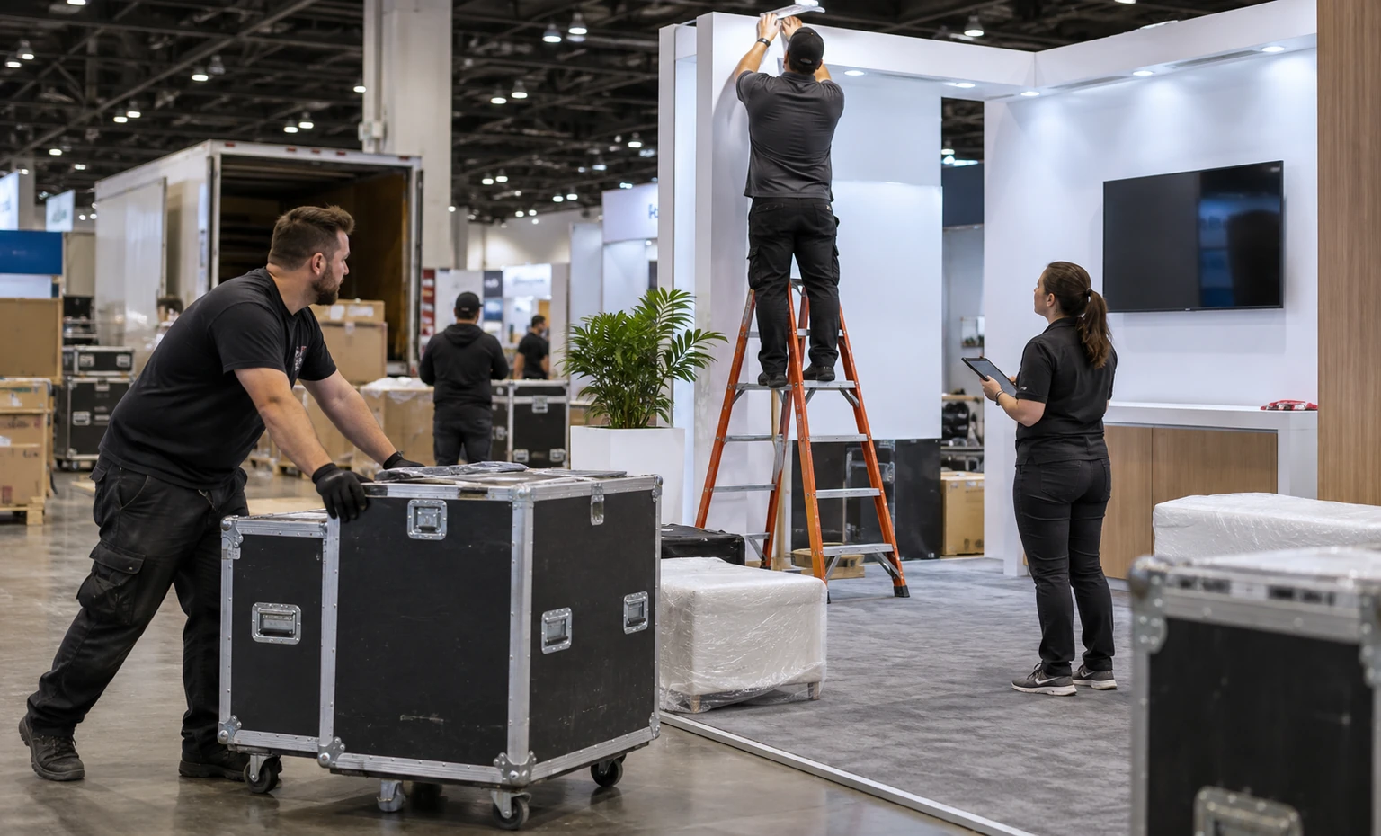 sc-conference-booth-rental vertical product trade show exhibit visual