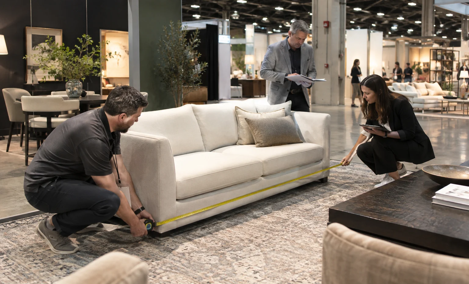 andmore-at-high-point-market-booth-rental content trade show exhibit visual