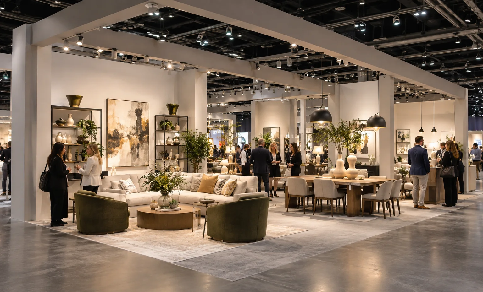 andmore-at-high-point-market-booth-rental related product trade show exhibit visual