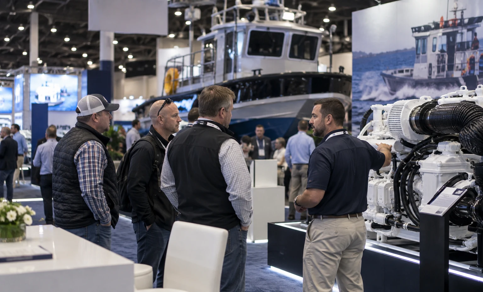 international-workboat-show-booth-rental image banner trade show exhibit visual