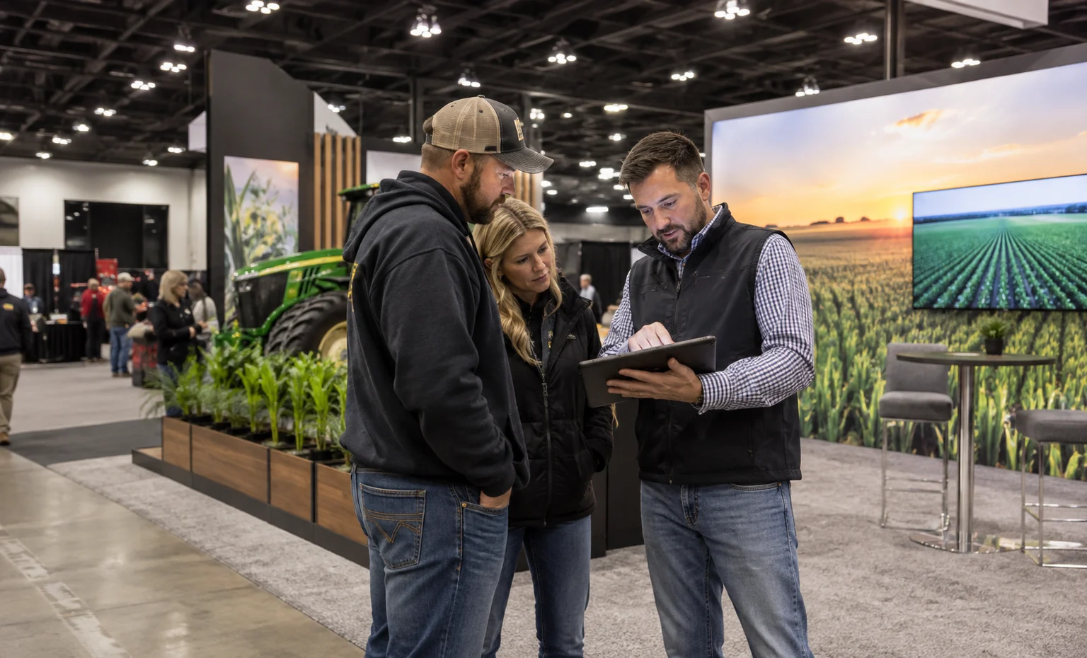 western-farm-show-booth-rental image banner trade show exhibit visual