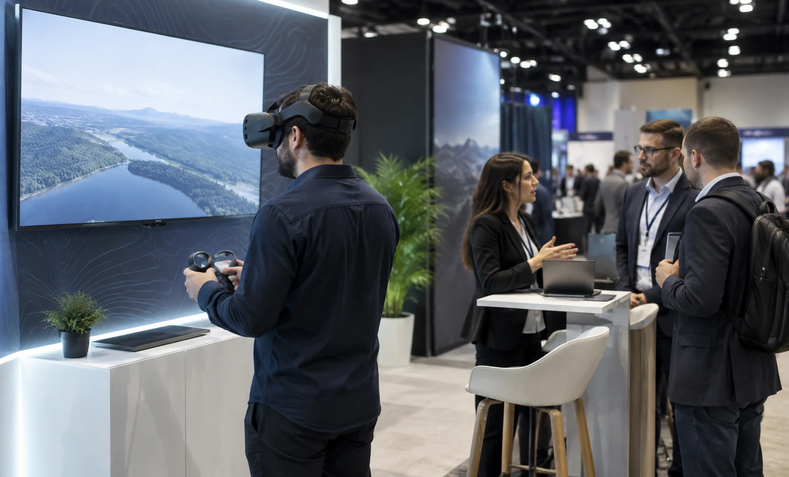 i-itsec-booth-rental related product trade show exhibit visual