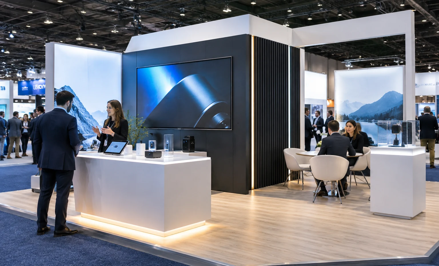 iacp-booth-rental related product trade show exhibit visual
