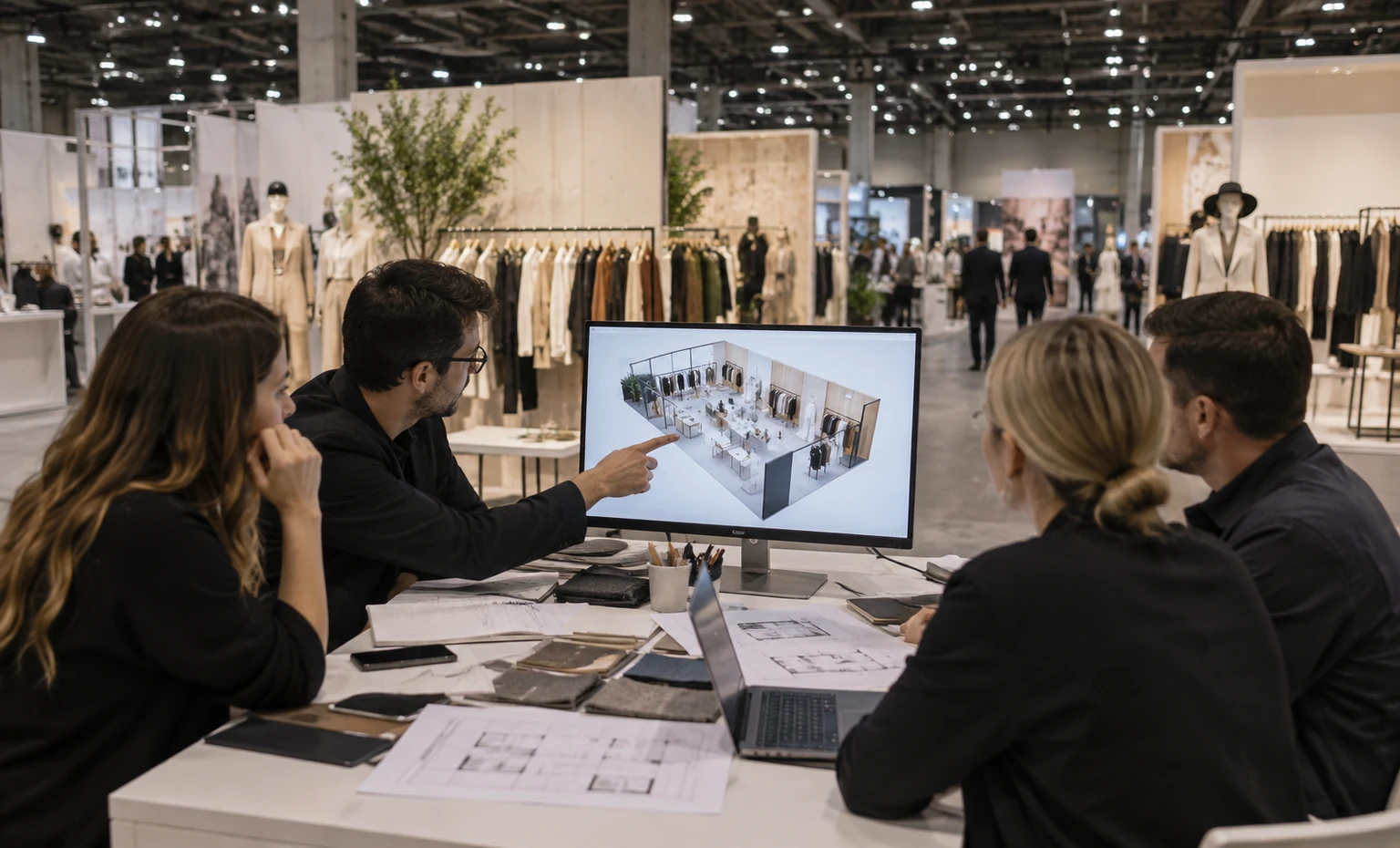 coterie-and-magic-new-york-booth-rental company advantage trade show exhibit visual