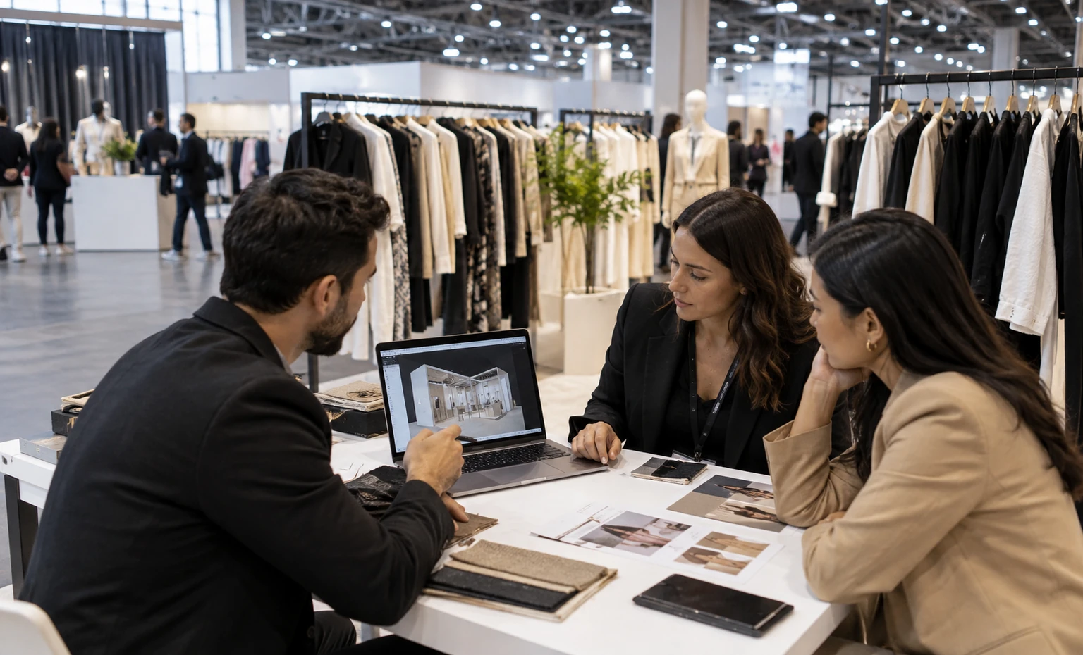 coterie-and-magic-new-york-booth-rental image banner trade show exhibit visual