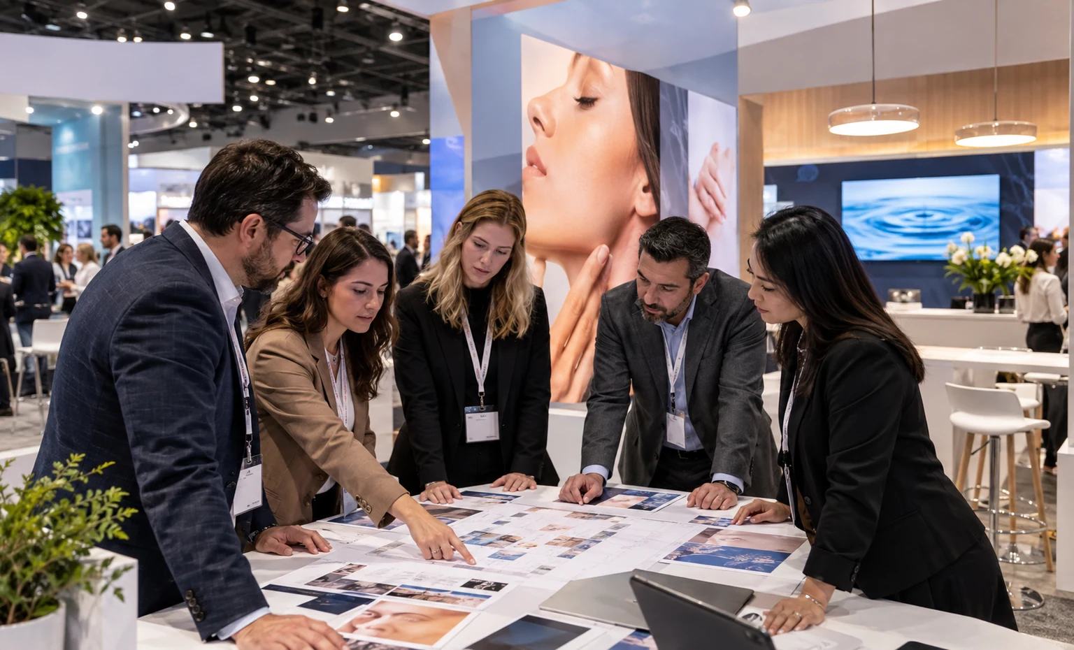 american-academy-of-dermatology-annual-meeting-booth-rental content trade show exhibit visual
