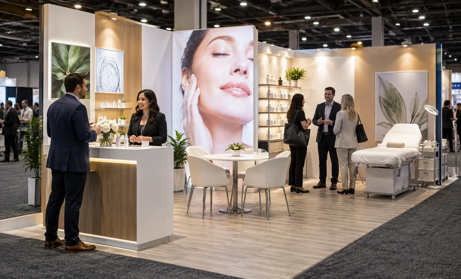 american-academy-of-dermatology-annual-meeting-booth-rental related product trade show exhibit visual