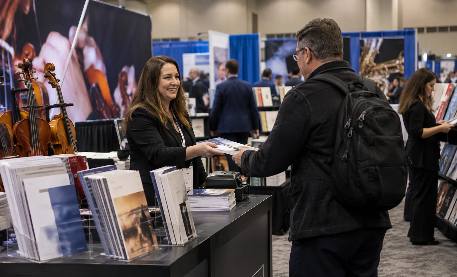 tmea-clinic-convention-booth-rental vertical product trade show exhibit visual