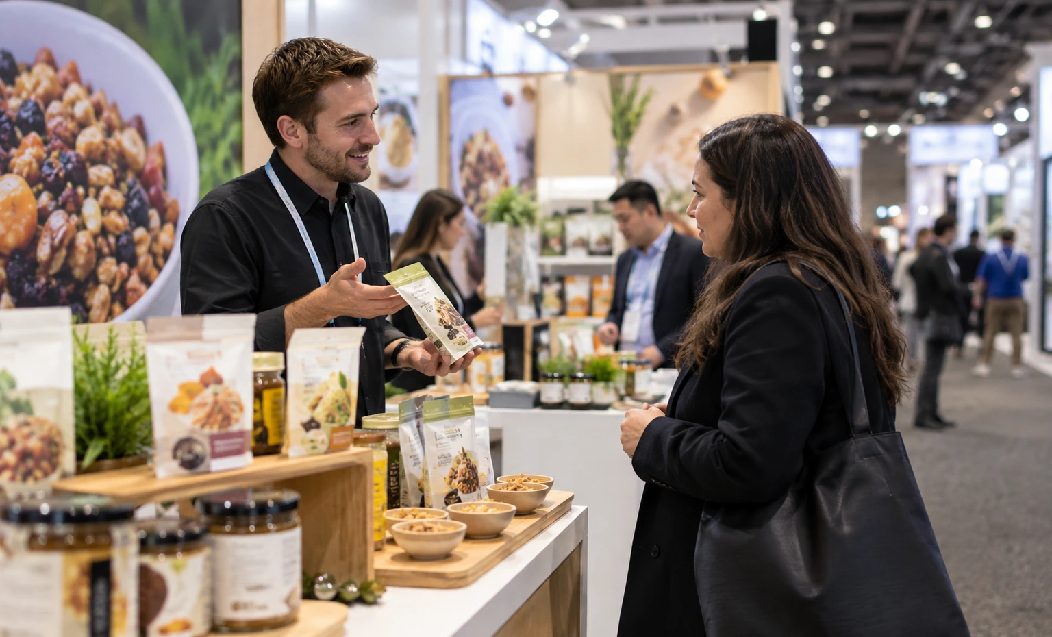 winter-fancy-food-show-booth-rental content trade show exhibit visual