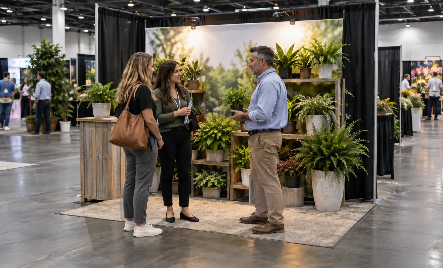 mants-mid-atlantic-nursery-trade-show-booth-rental related product trade show exhibit visual