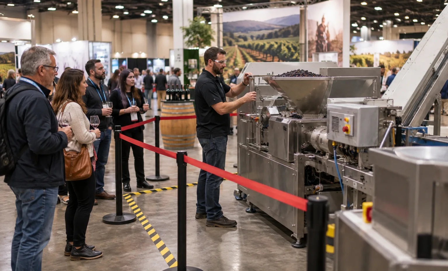 unified-wine-and-grape-symposium-booth-rental content trade show exhibit visual