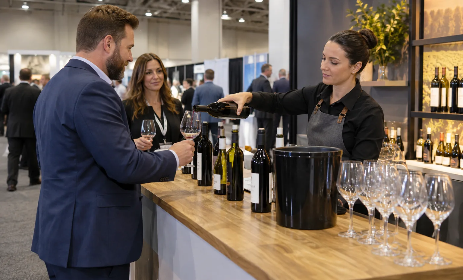 unified-wine-and-grape-symposium-booth-rental content trade show exhibit visual