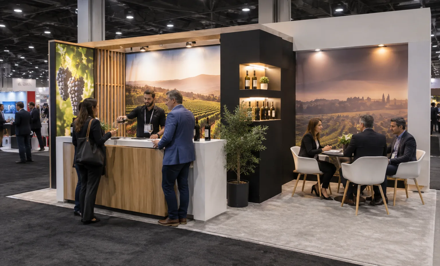 unified-wine-and-grape-symposium-booth-rental related product trade show exhibit visual